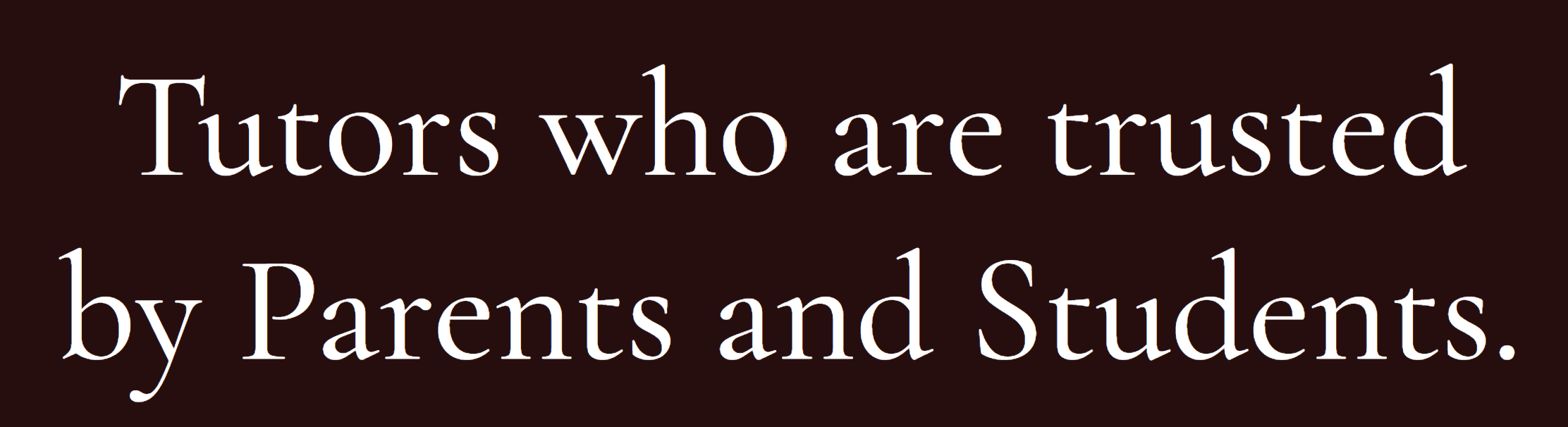 Trusted Tutors 1